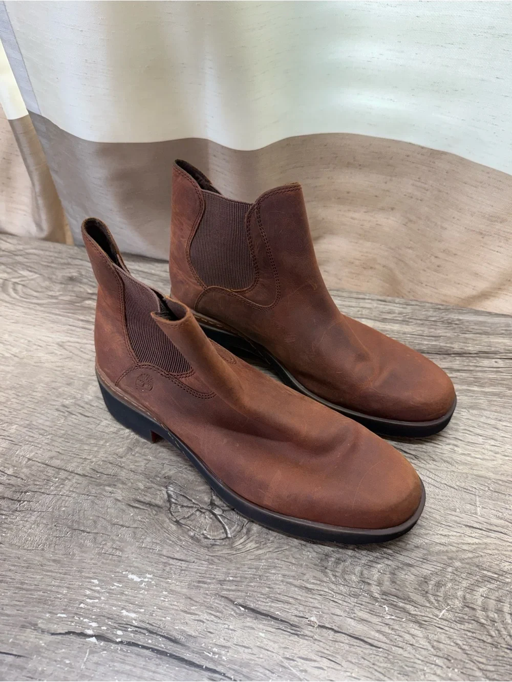 Timberland STROMBUCKS MID CHELSEA BOOT,DARK BROWN size 10‎